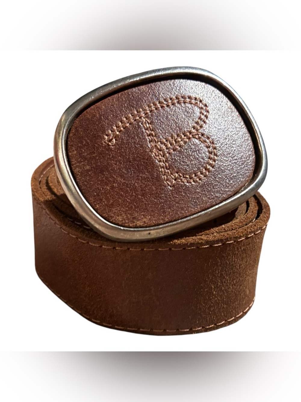 Buffalo David Bitton Leather Belt Brown